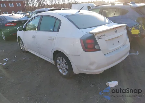 2012 Nissan Sentra 2.0 Sr z USA, uszkodzony, nr VIN 3N1AB6AP8CL751757